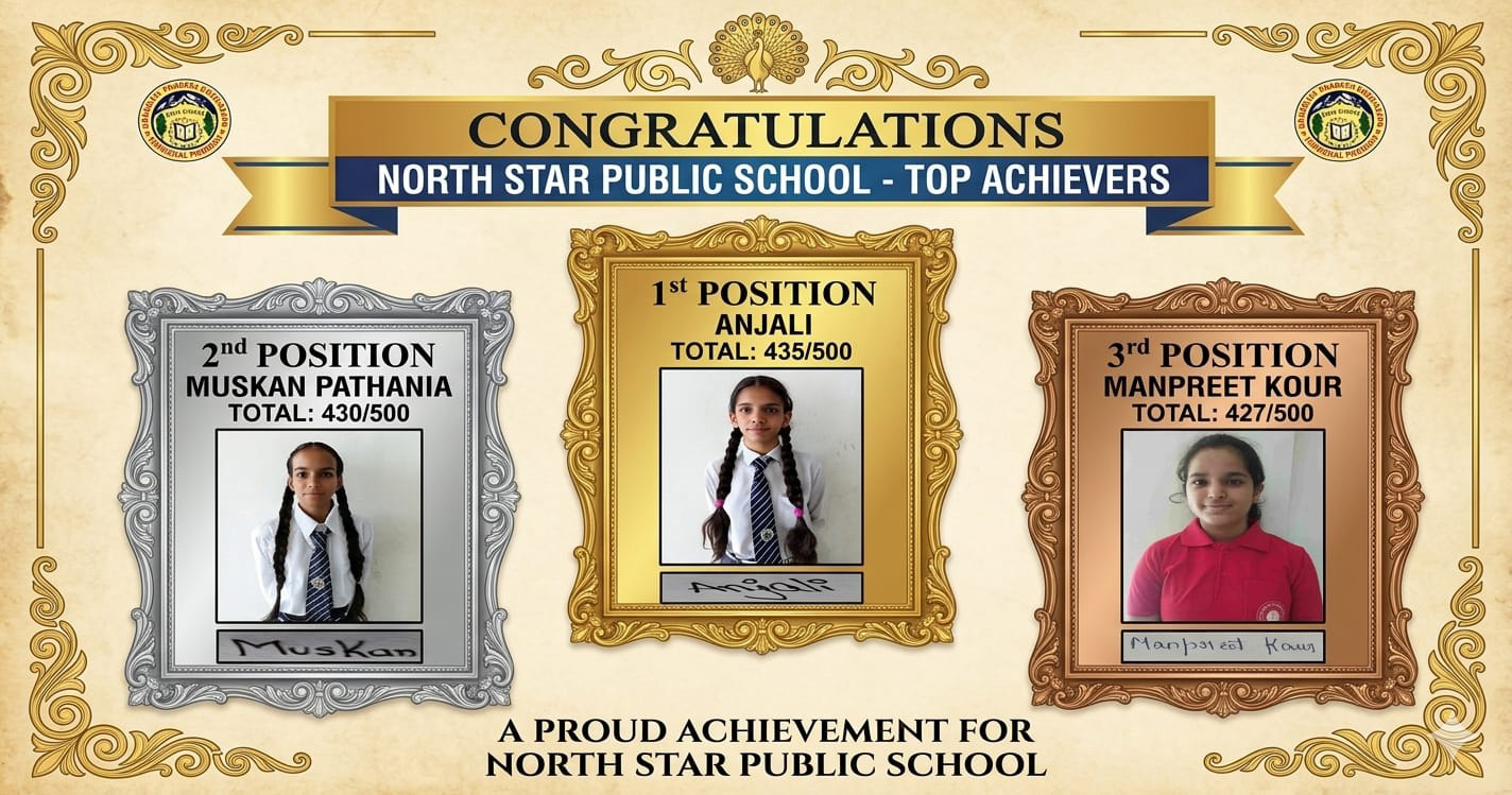 Top Achievers Celebrating Class XII Results